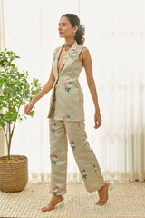 Moss Green Pantsuit