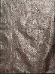 Banarasi Silk Saree with Zari Weaving - A Timeless Tale of Elegance