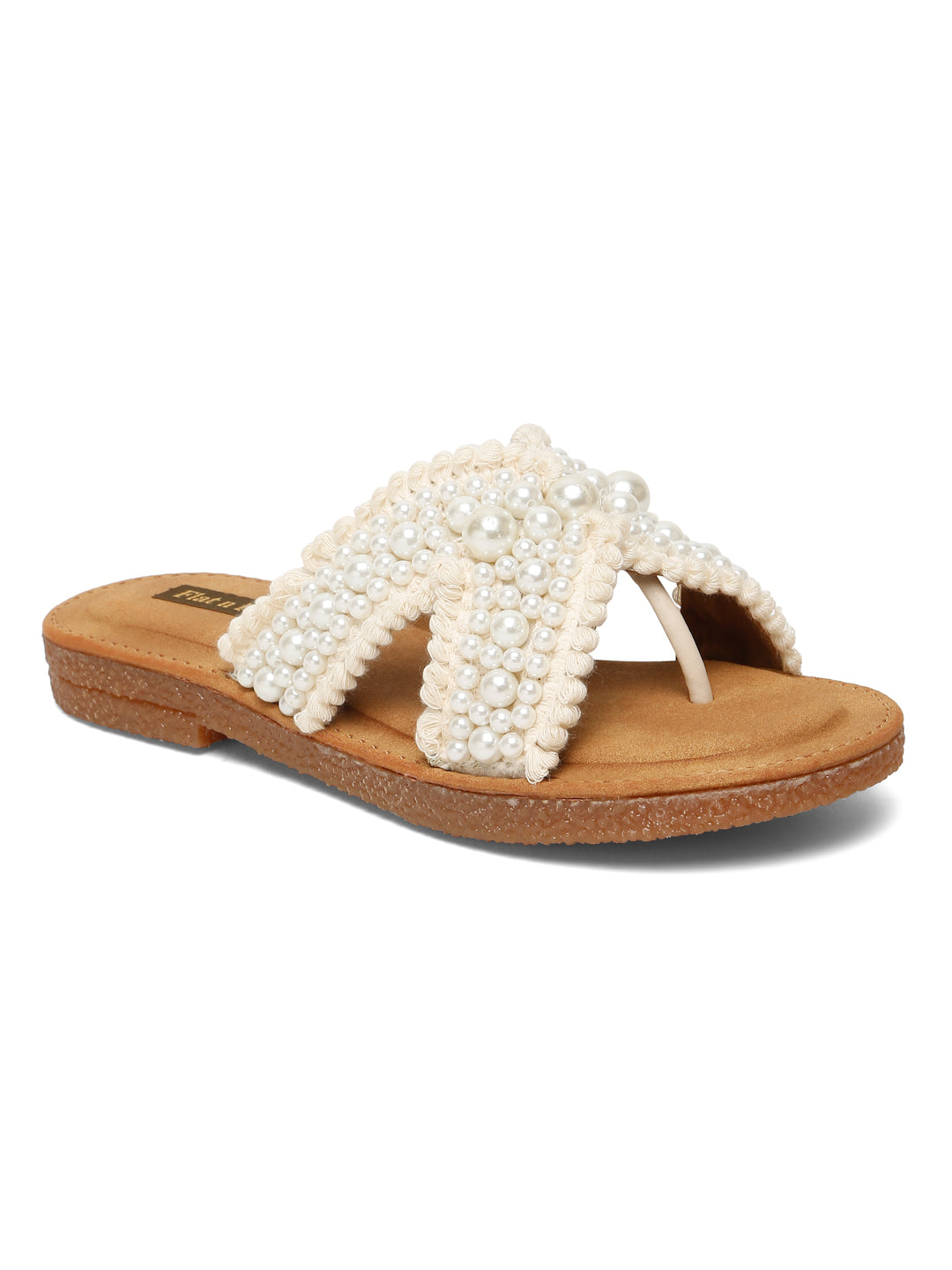 Ethnic Fashion Slip-On Ethnic Open Toe Flats