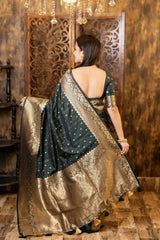 Soft-Poly-Silk-saree-with-stylish-prints-niyati