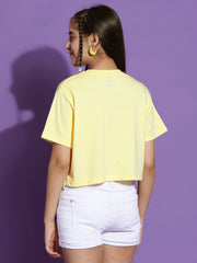 Girls Cotton Crop Top