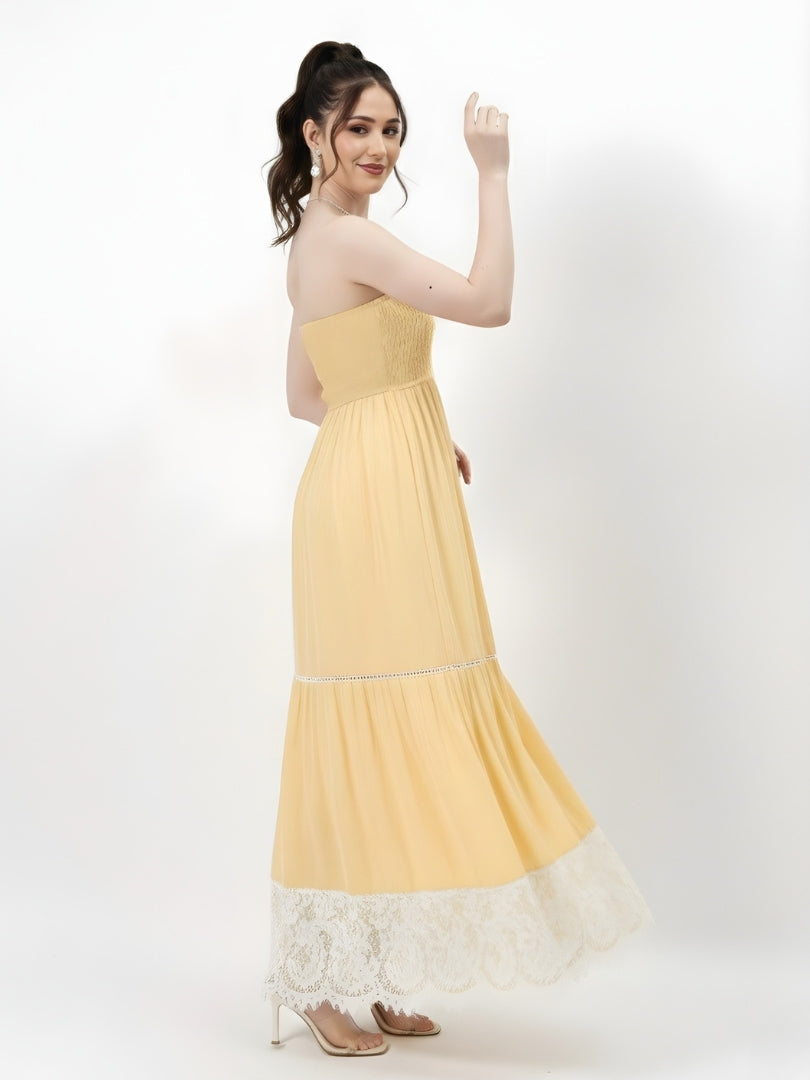 Georgette Maxi Dress-ADR-19757A