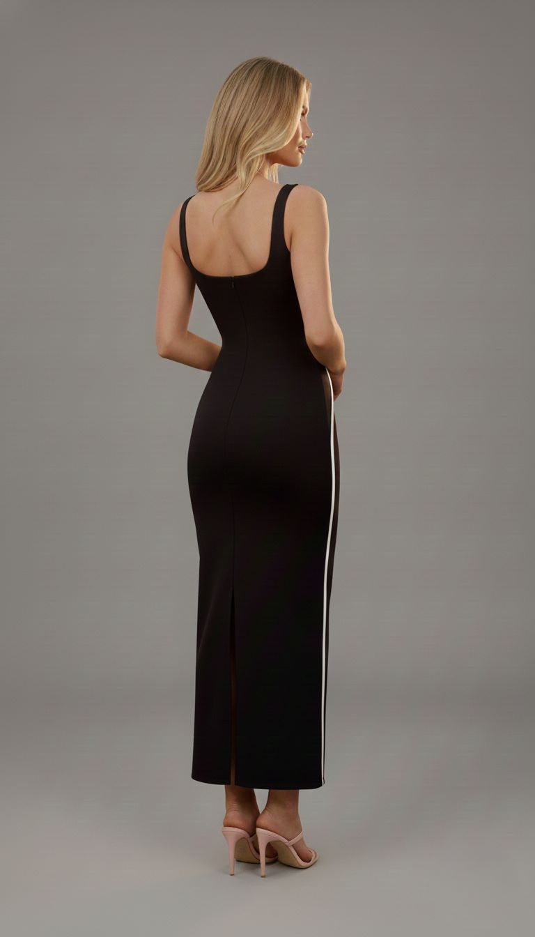 Black Bodycon Dress-ADR-19815