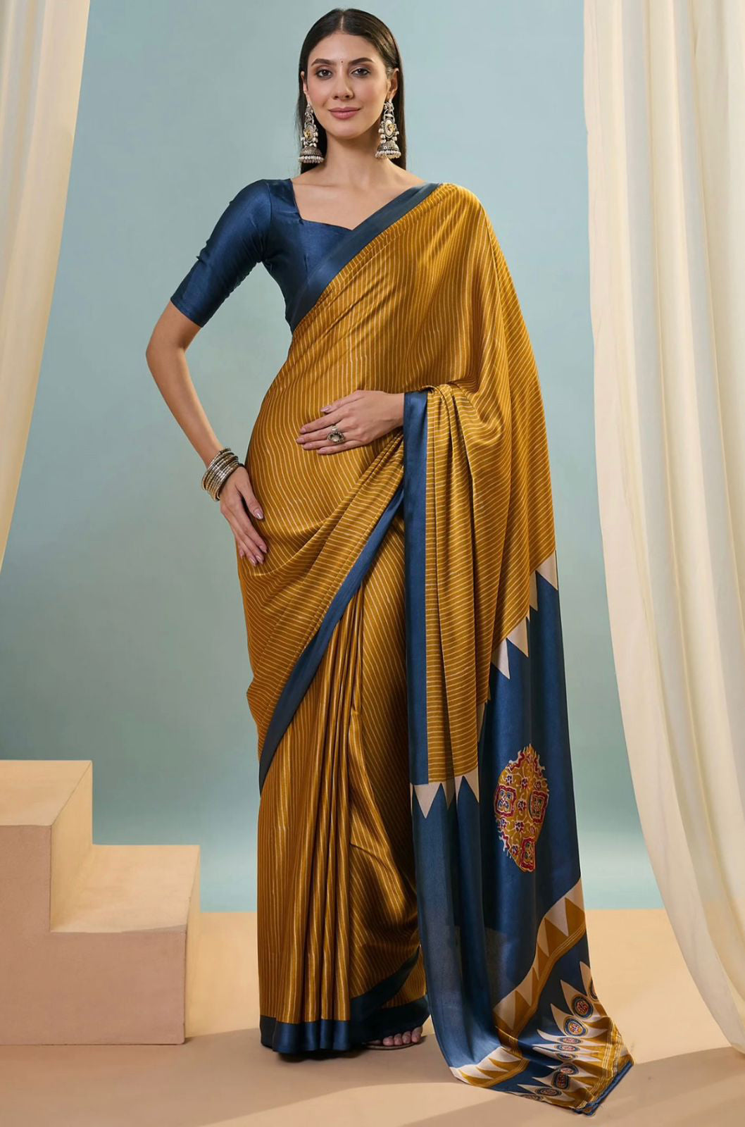 Soft-Modal-Silk-saree-with-stylish-prints-ajmodal2
