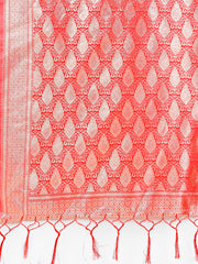 Banarasi Silk Saree with Floral Zari Weaving - Festive Traditional Elegance for Weddings & Celebrations