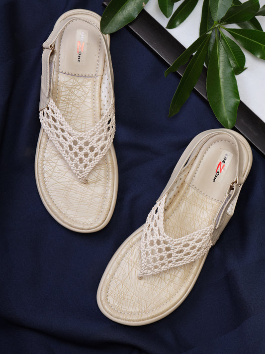Casual Fashion Round Toe Open Toe Flats Flats