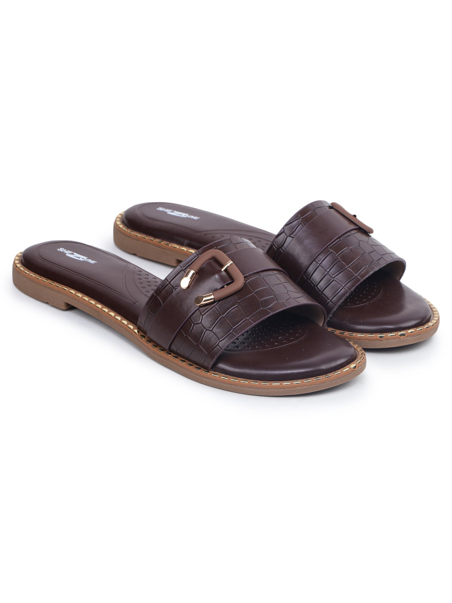 Casual Fashion Slip-On Open Toe Flats