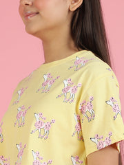 Girls Cotton Night Suits