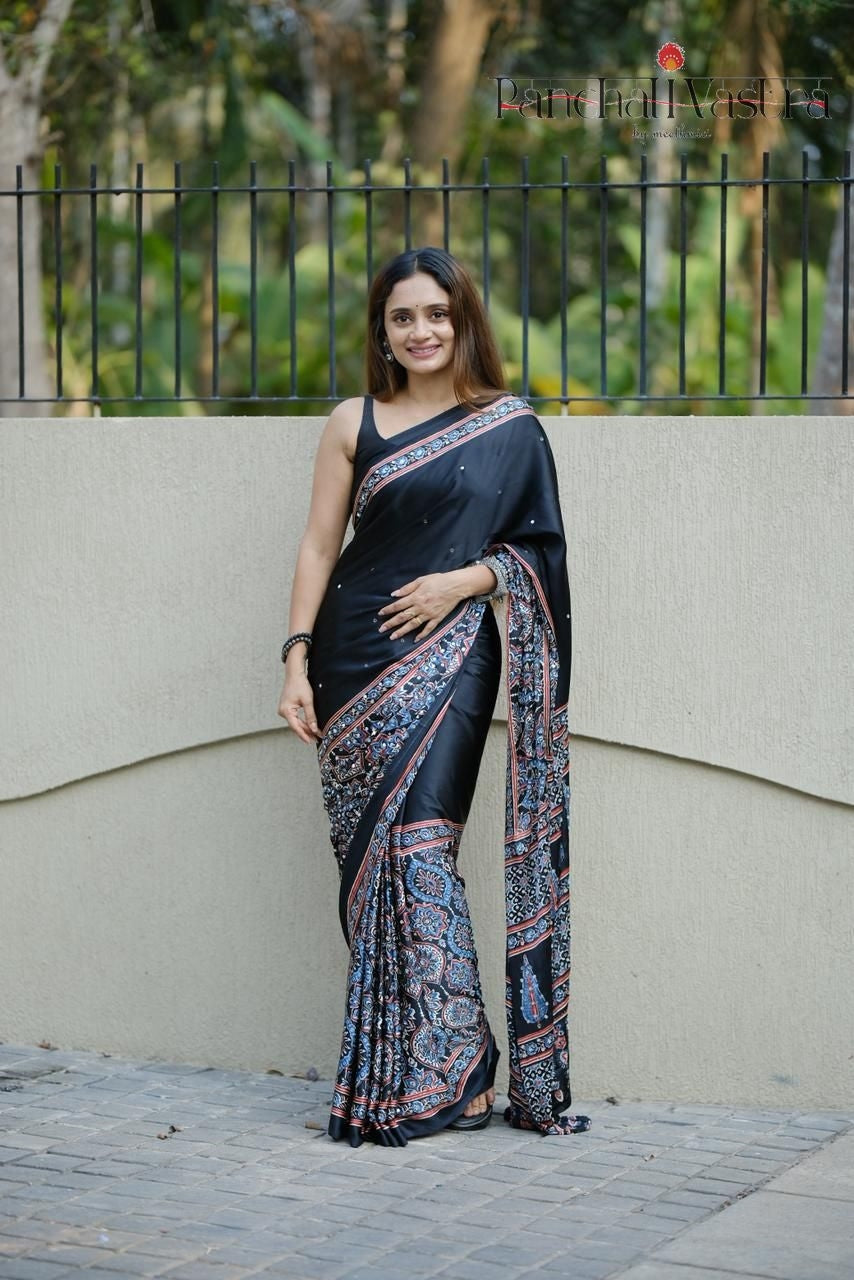 Soft-Modal-Silk-saree-with-stylish-prints-Rasleele2
