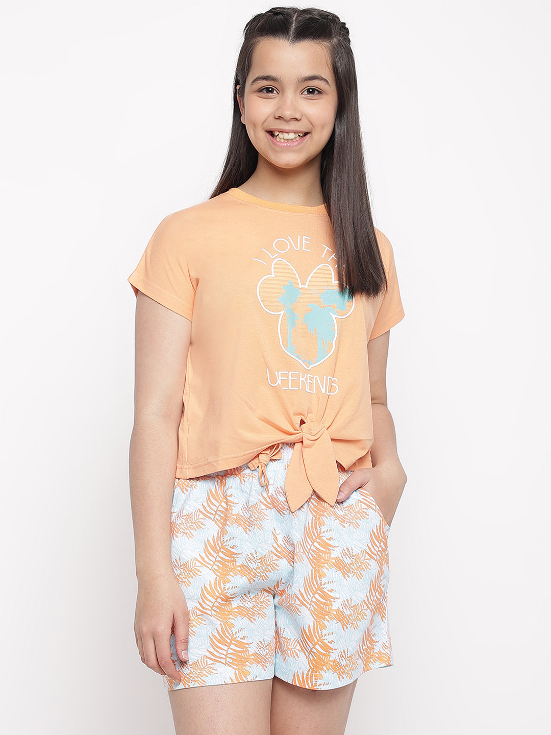 Girls Disney Cotton Night Suits