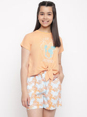 Girls Disney Cotton Night Suits