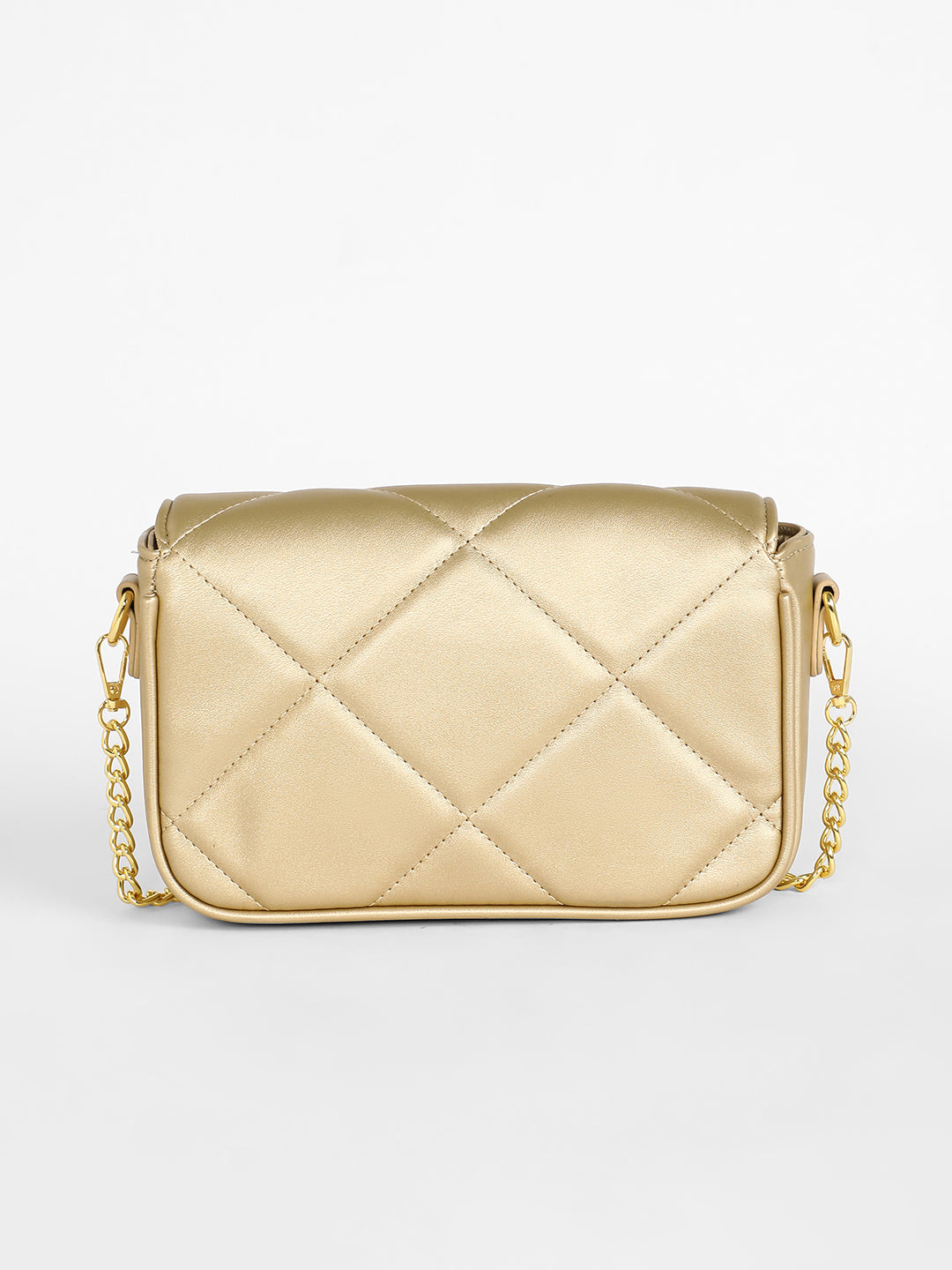 Women's The Quilted Butterfly Shoulder Bag - Antique Gold