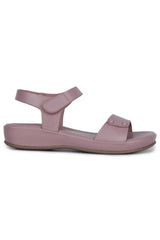 Casual Fashion Sandals 1 Inch Flatform Ankle Loop Round Toe Heels