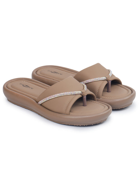 Casual Fashion Slip-On Open Toe Flats
