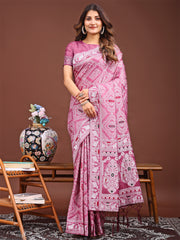 Graceful Printed Saree - A Symphony of Culture and Feminine Charm