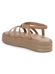 Casual Fashion Sandals Backstrap Flatform Heels