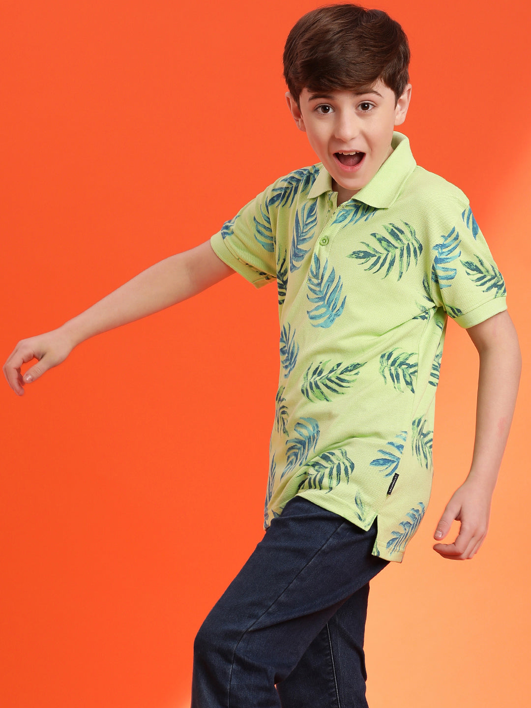 Lil Tomatoes - Boys Cotton Polo T - shirt