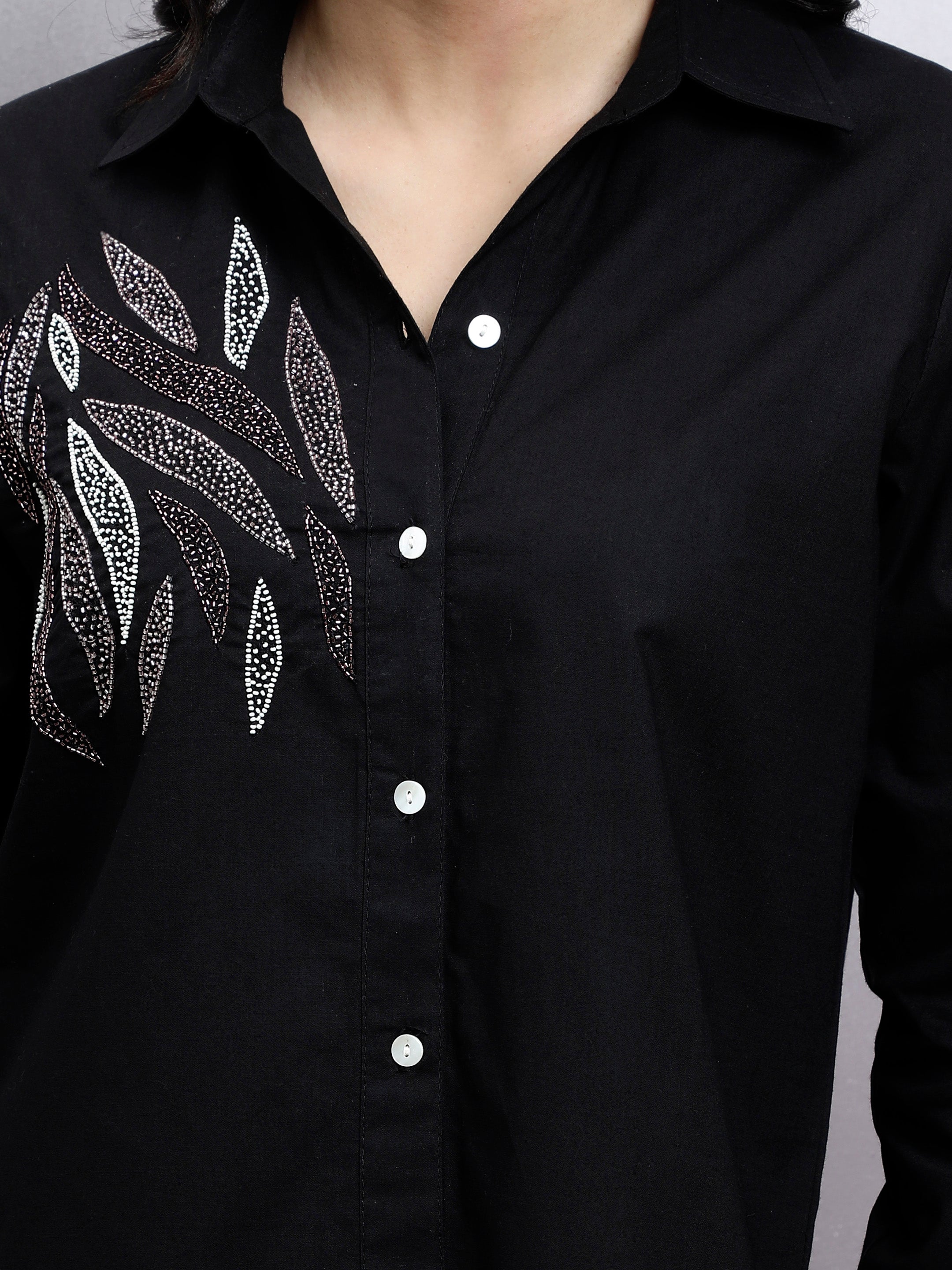 Women Opaque Party Regular Fit Shirt