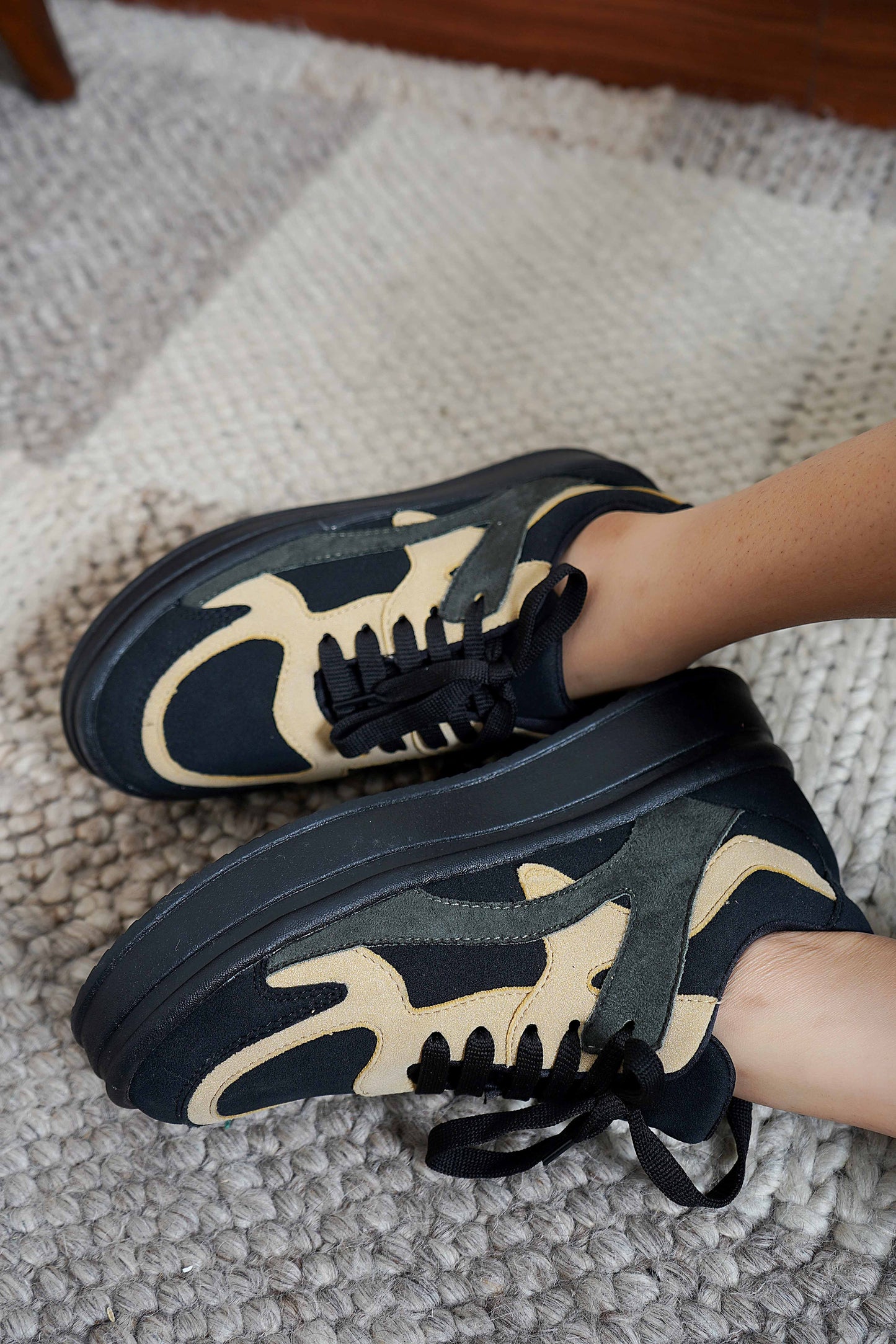 Black Smart Casual  Shoes