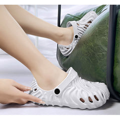 Extra Soft Men's Casual Sports Clogs/Sandals with Adjustable Back Strap for Adult | Comfortable & Lightweight