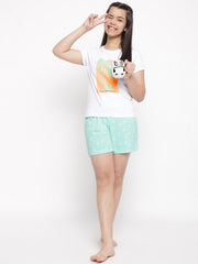 Girls Cotton Night Suits