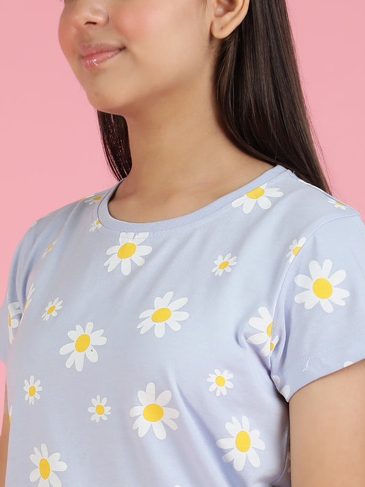 Girls Cotton Night Suits