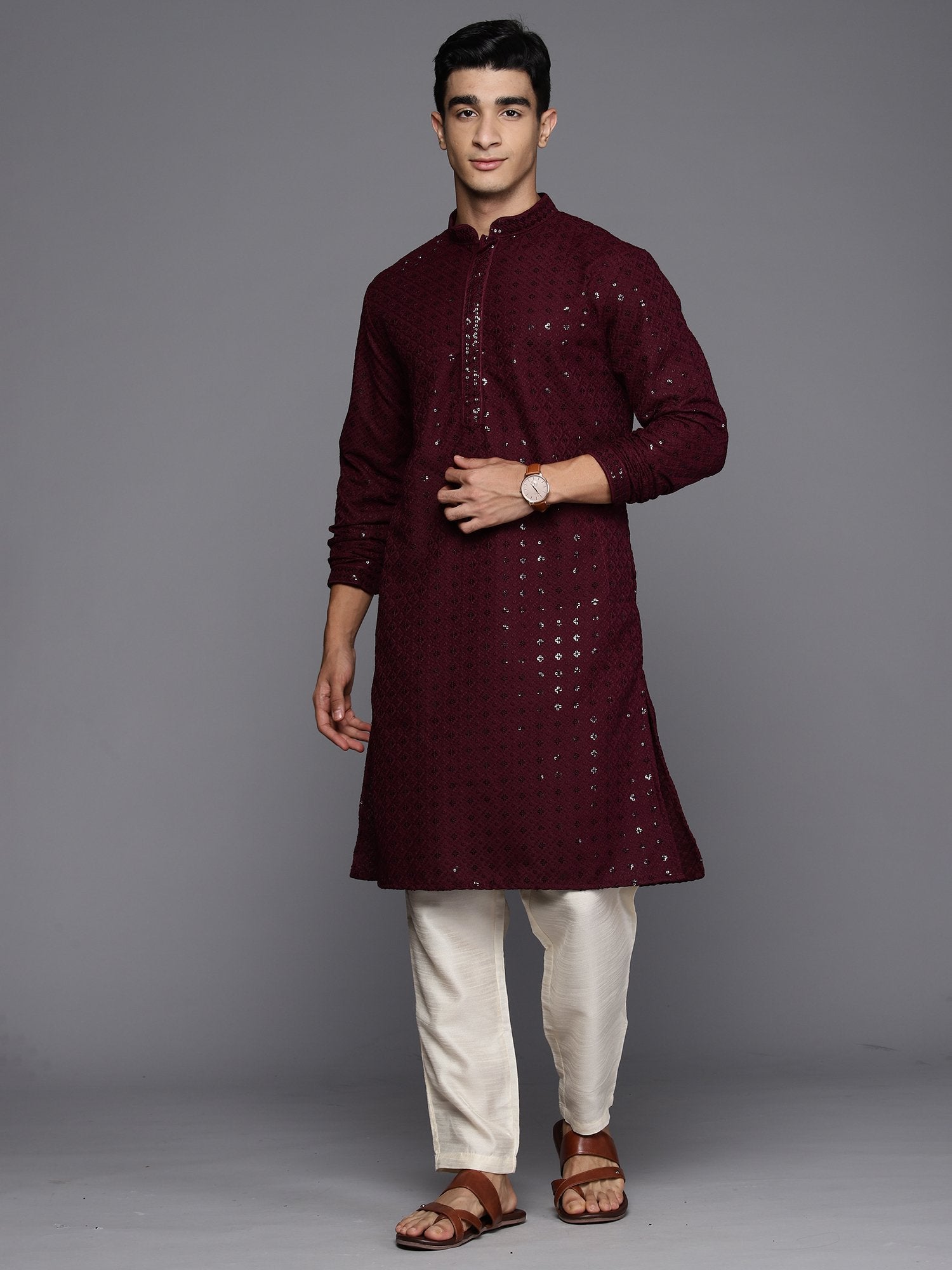 Cotton Embroidered kurta