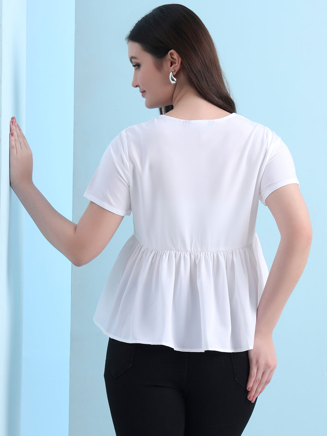 casual raglan sleeves solid women top 8
