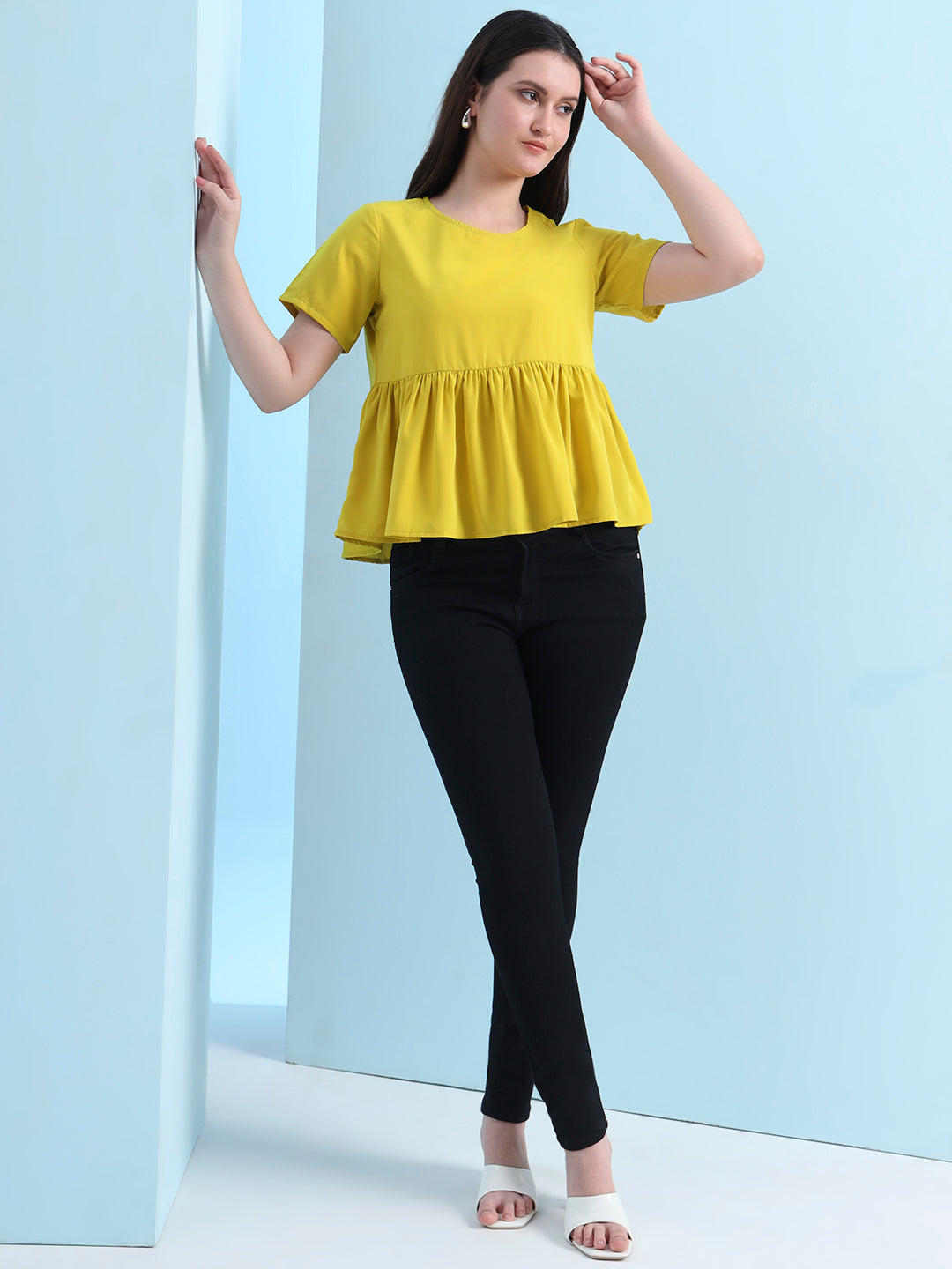 casual raglan sleeves solid women top 8