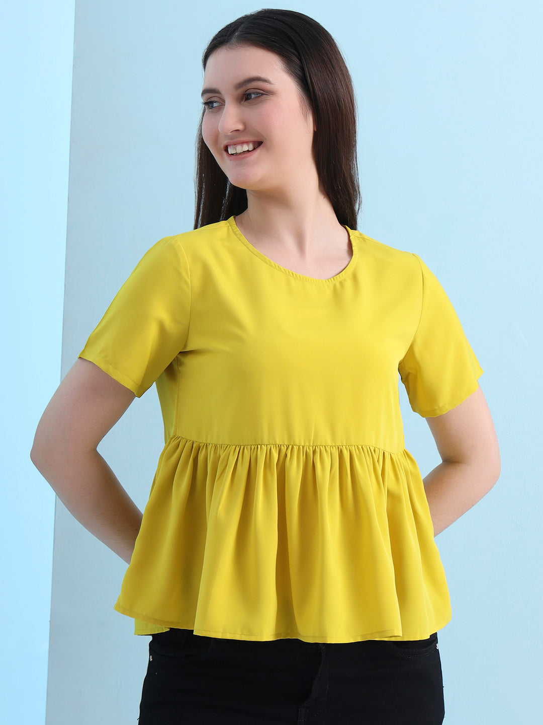casual raglan sleeves solid women top 8