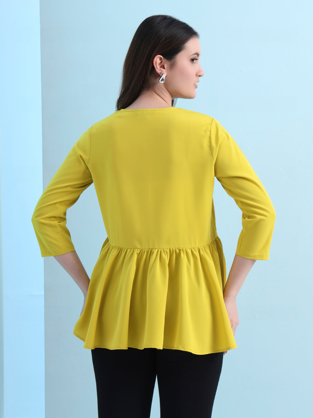 casual raglan sleeves solid women top 2