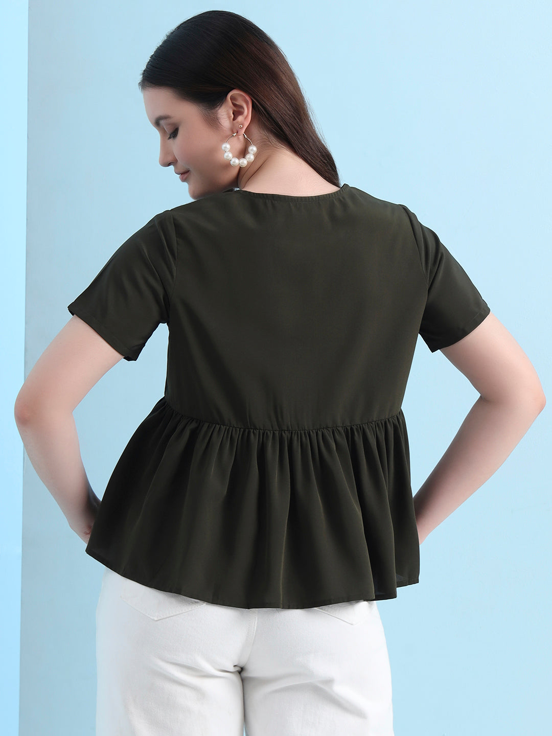 casual raglan sleeves solid women top 8