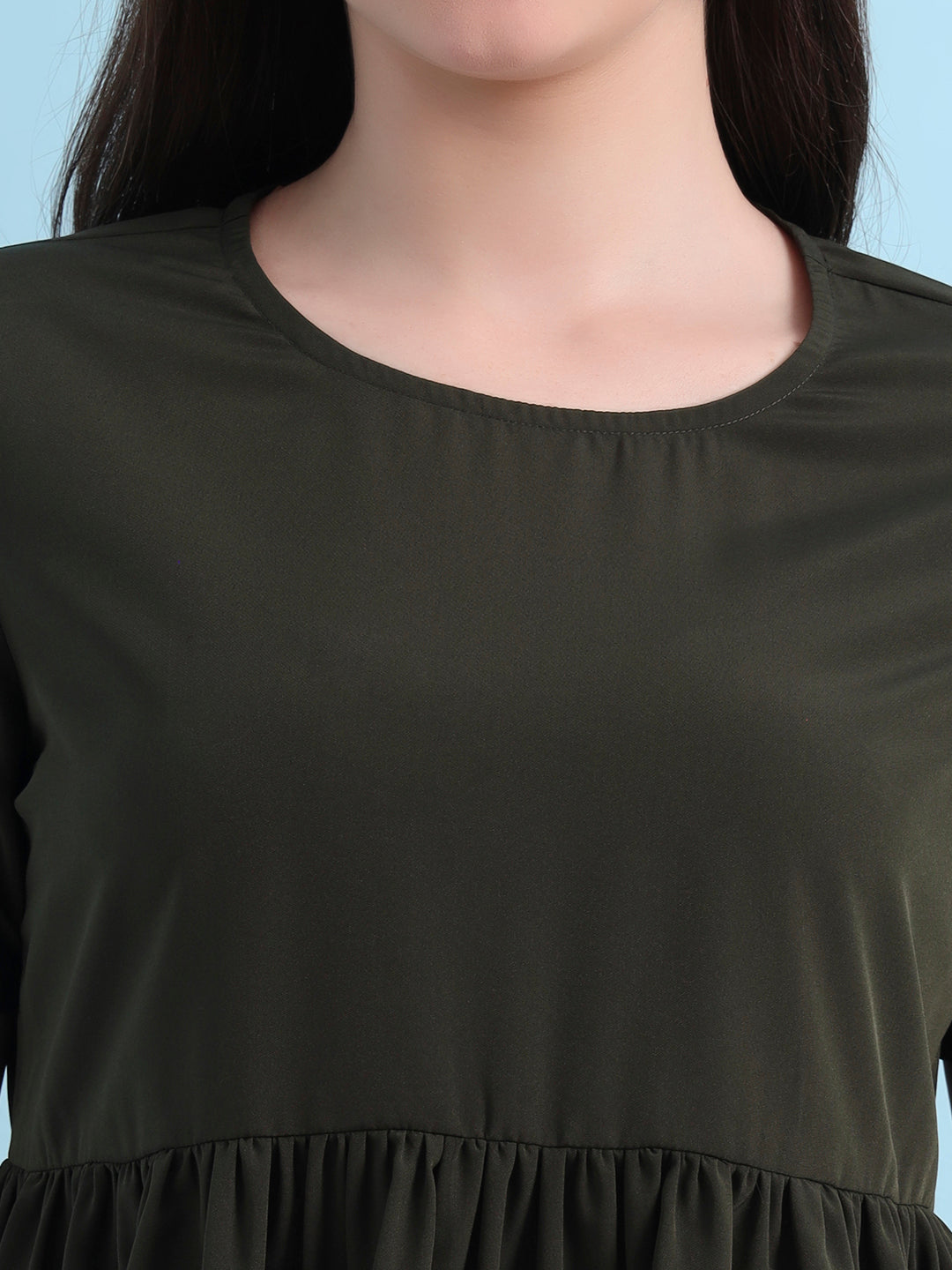 casual raglan sleeves solid women top 8