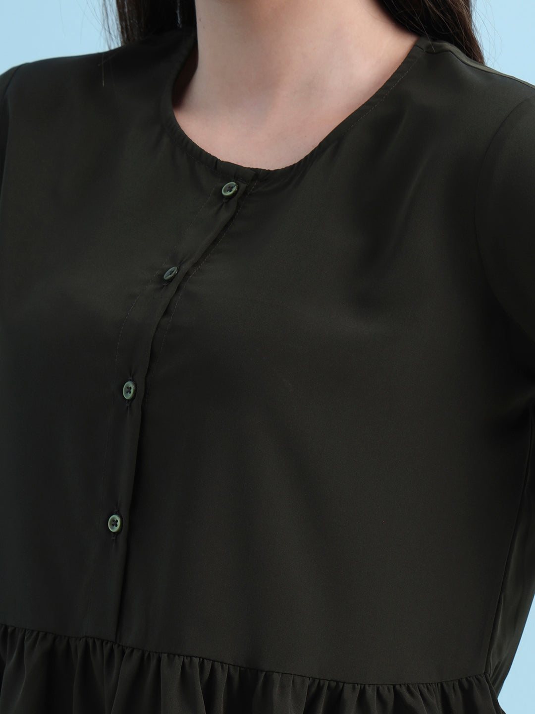 casual raglan sleeves solid women top 2