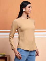 casual regular sleeves solid women top 4
