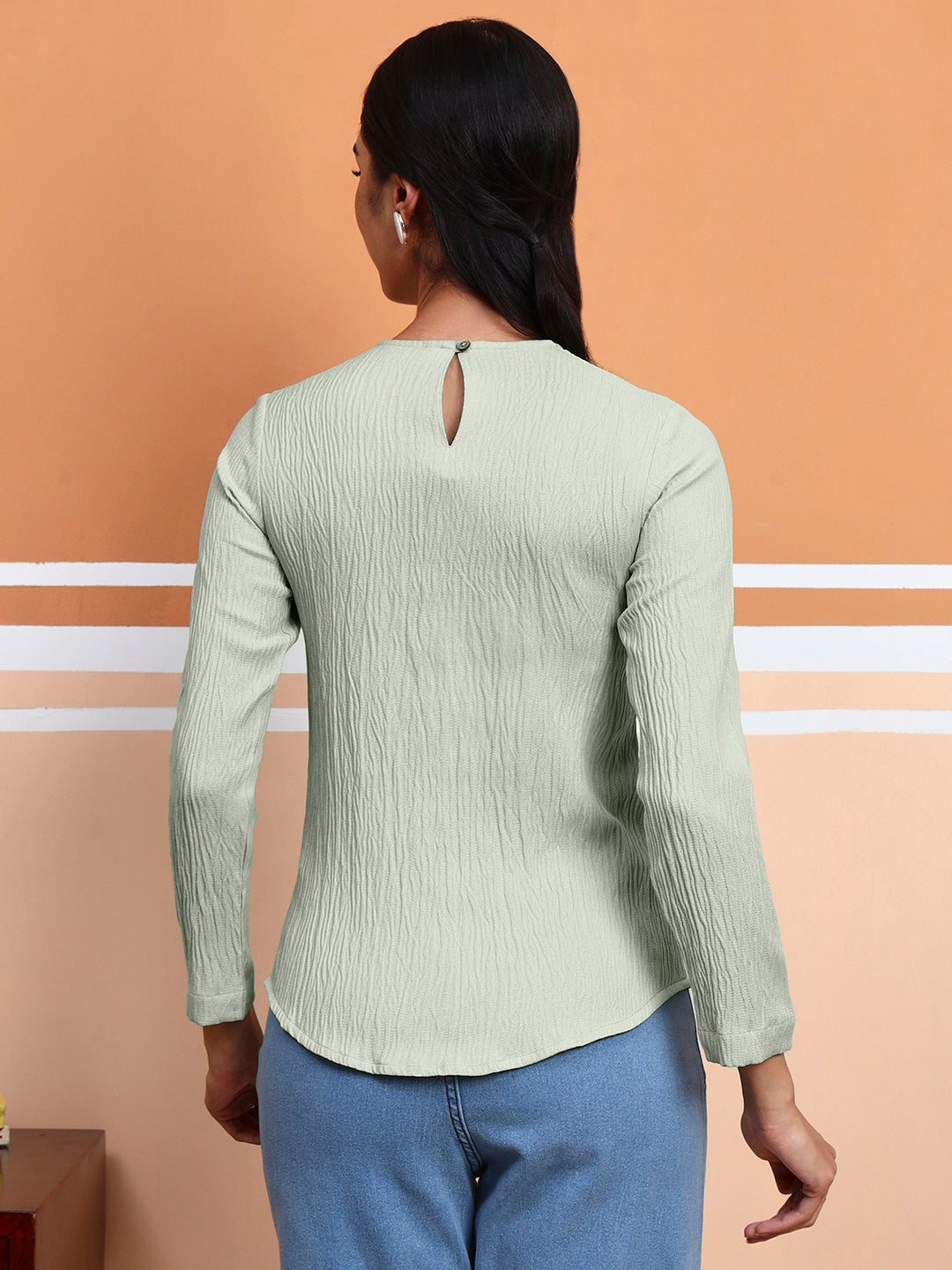 casual regular sleeves solid women top 4
