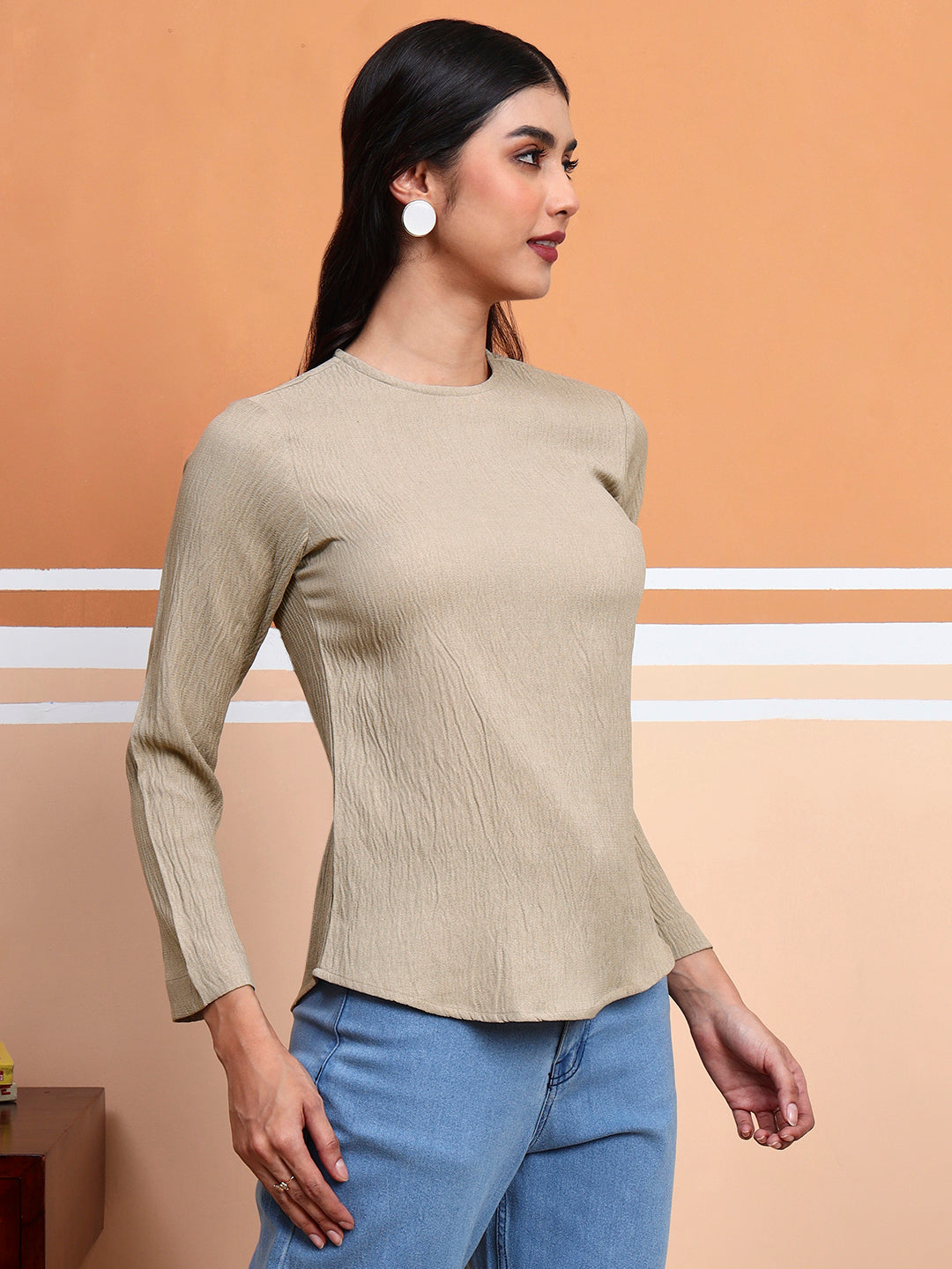 casual regular sleeves solid women top 4