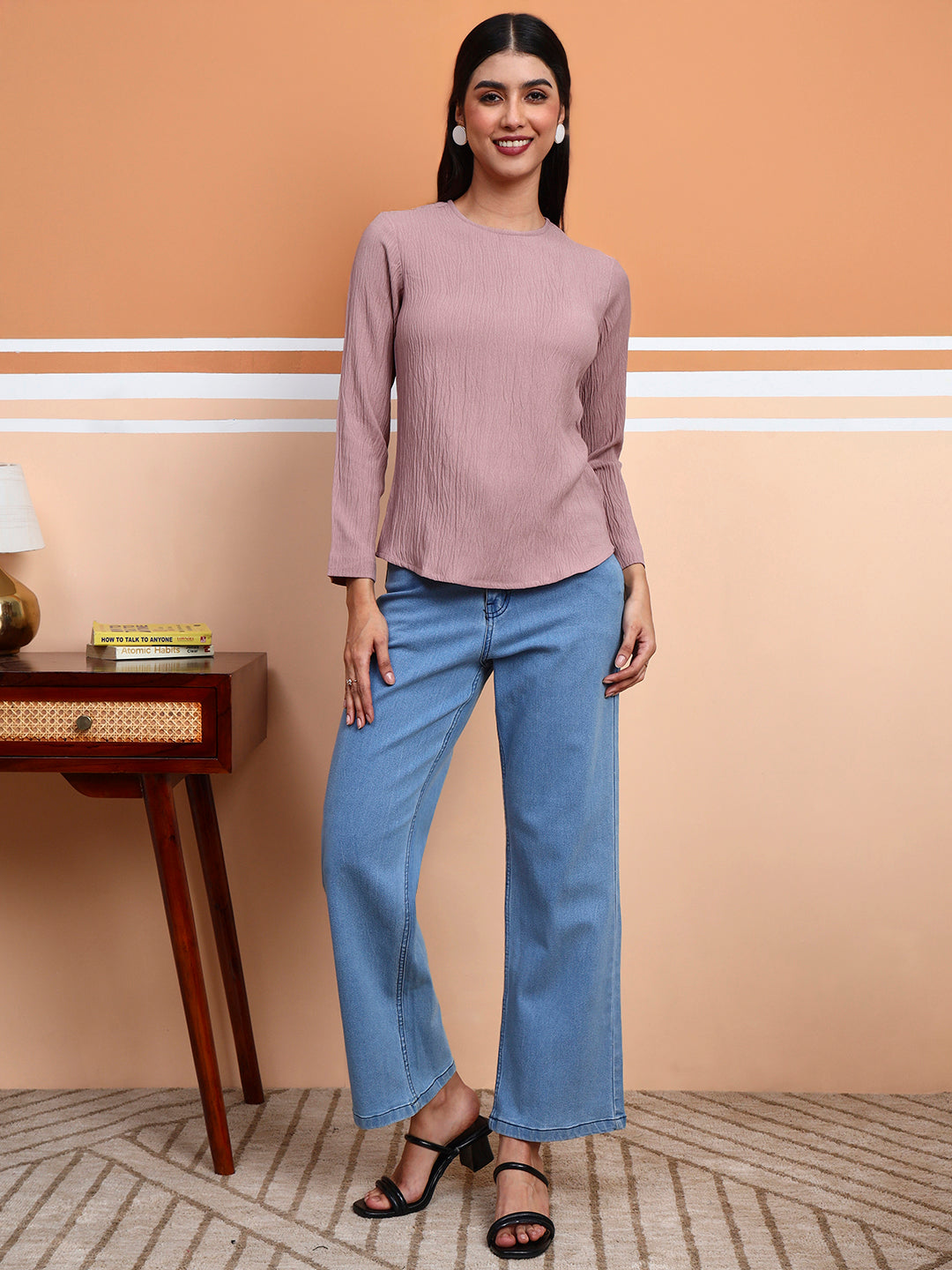 casual regular sleeves solid women top 4