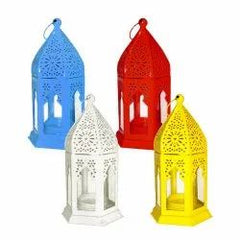 مجموعة فوانيس صغيرة مكونة من 4 قطع